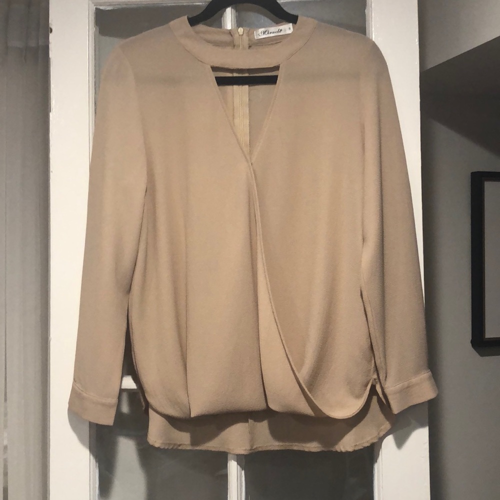 Nude blouse